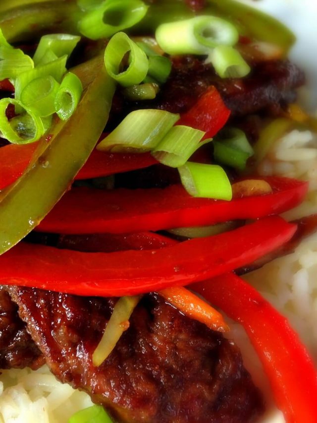 Mongolian Beef Stir Fry Story