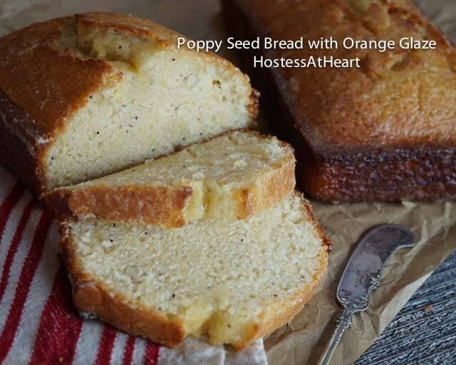 Poppy Seed Bread with Orange Glaze