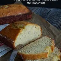Poppy Seed Bread with Orange Glaze - HostessAtHeart
