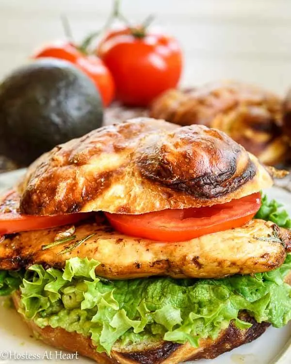 Balsamic Chicken Sandwich - Hostess At Heart