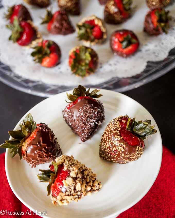 Vodka Chocolate Covered Strawberries - Hostess At Heart