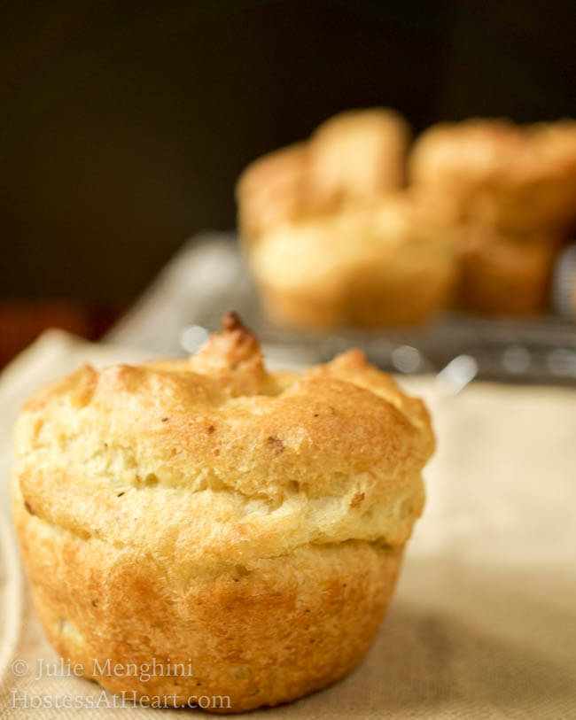 Easy Muffin Pan Popover Recipe - Foodness Gracious