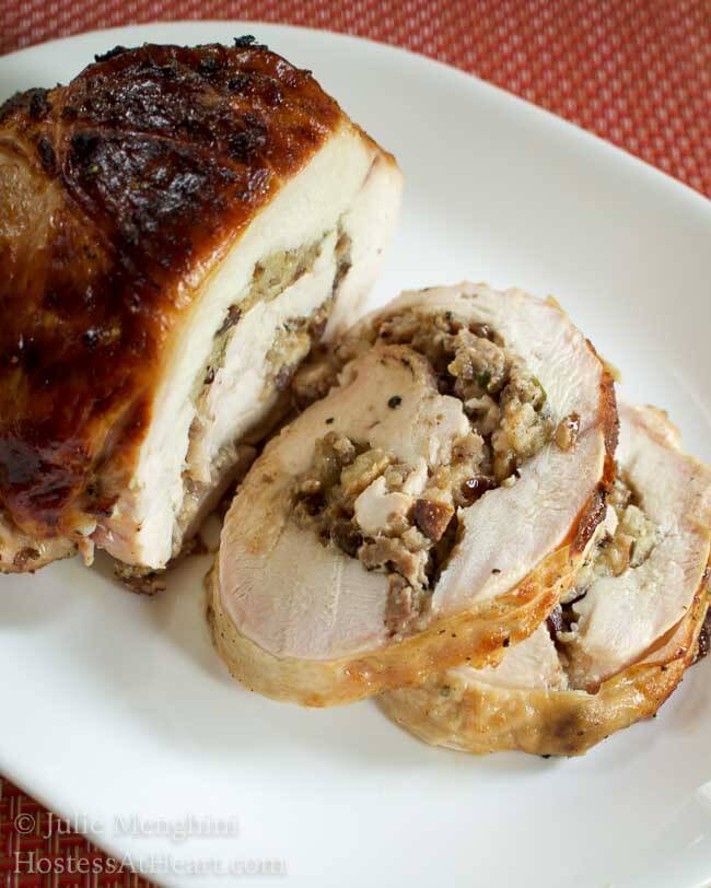 Roasted Turkey Roulade | Hostess At Heart