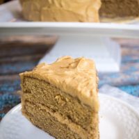 Spice Cake with PB Frosting | Hostess At Heart