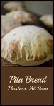 A light tender and easy to make pita bread that is still strong enough to completely fill up. This pita is easy to make and delicious to eat. | HostessAtHeart