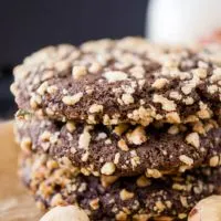 Dark Chocolate Molasses Cookies | Hostess At Heart