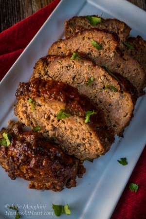 Two Loaf Easy Meatloaf Recipe - Hostess At Heart