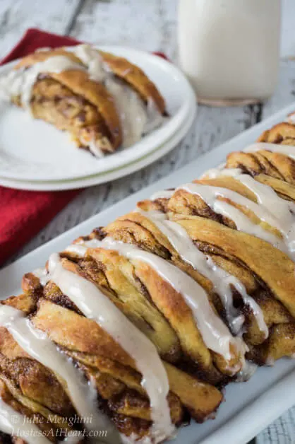 Overnight Brioche Cinnamon Roll | Hostess At Heart