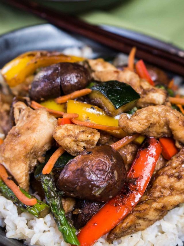 Mongolian Chicken Recipe Story - Hostess At Heart