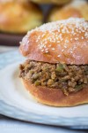This Turkey Sloppy Joes recipe tastes better than the canned sloppy joes, is just as quick to put together, and no one will know that it's healthier too | HostessAtHeart.com