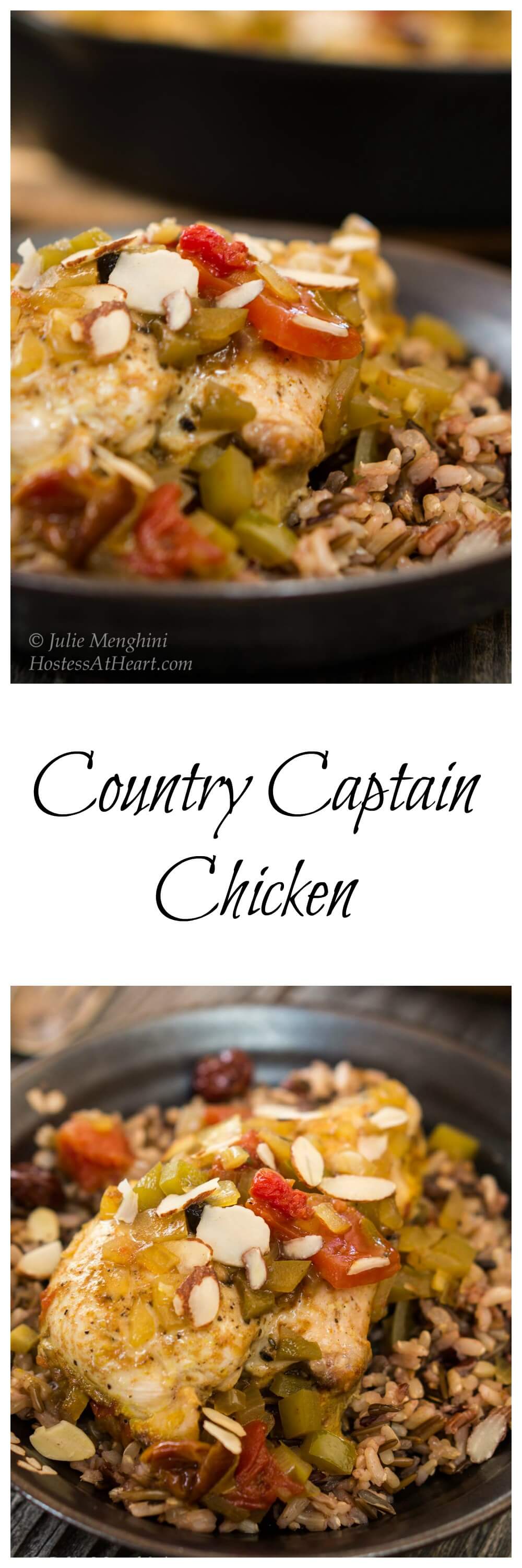 Country Captain Chicken Recipe - Hostess At Heart