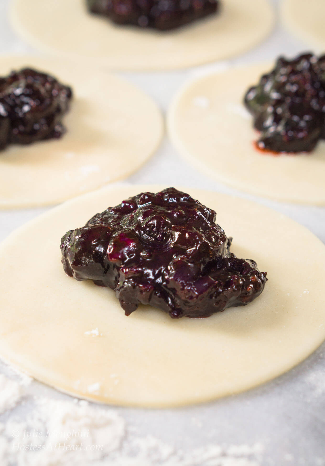 Easy Blueberry Pineapple Hand Pies Hostess At Heart