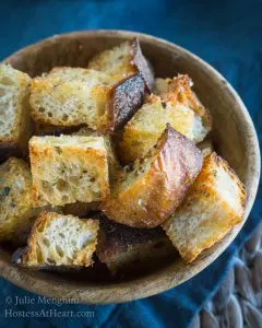 Homemade Bread Croutons