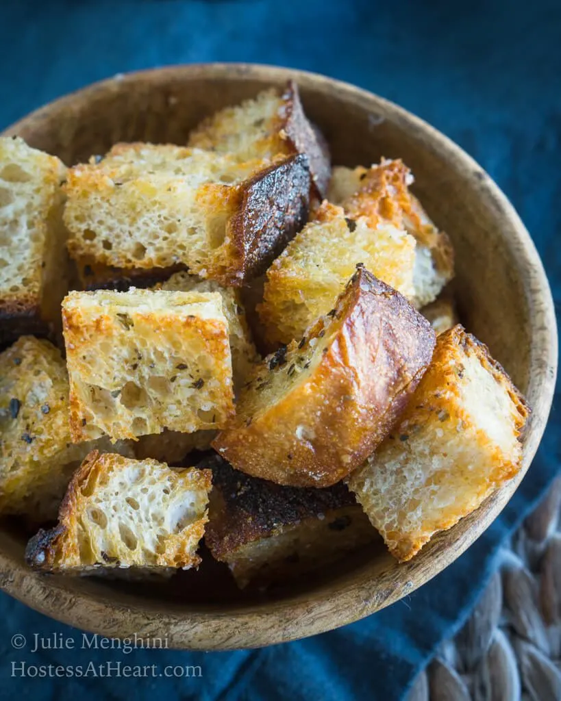 Homemade Bread Croutons