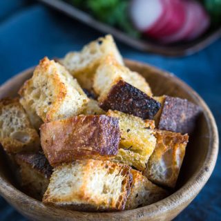 Homemade Bread Croutons