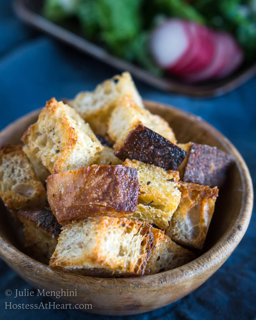 Homemade Bread Croutons