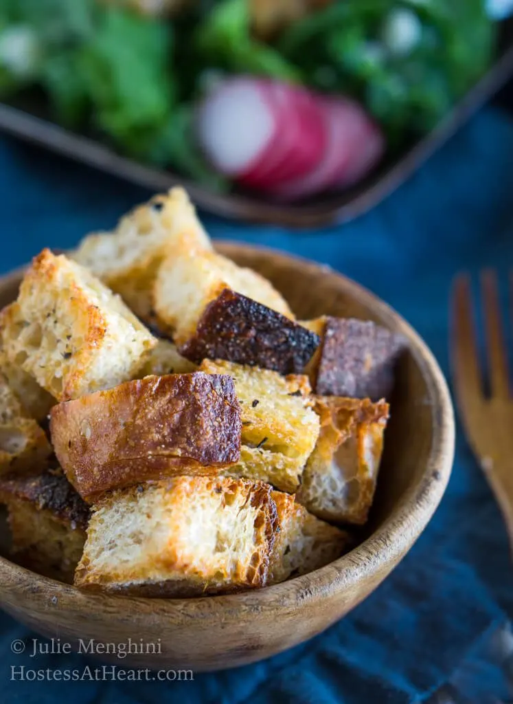 Homemade Bread Croutons