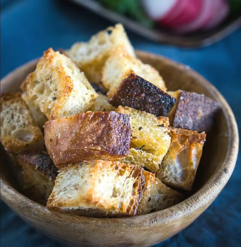 Homemade Bread Croutons