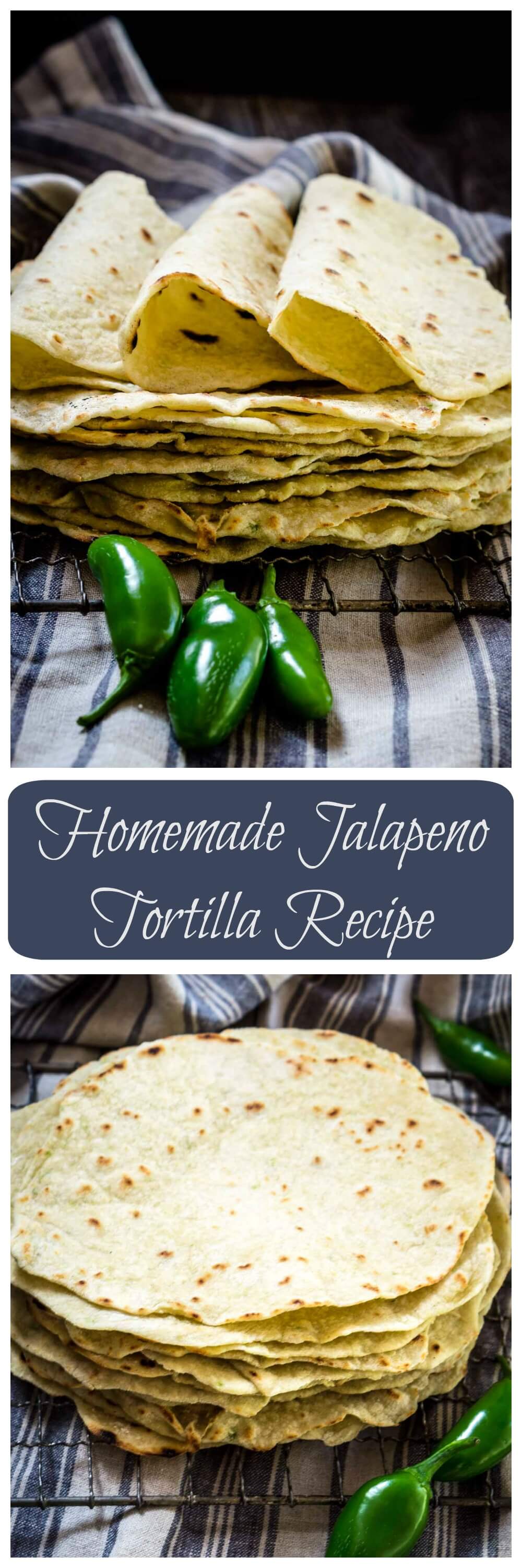 Homemade Jalapeno Tortilla Recipe Hostess At Heart