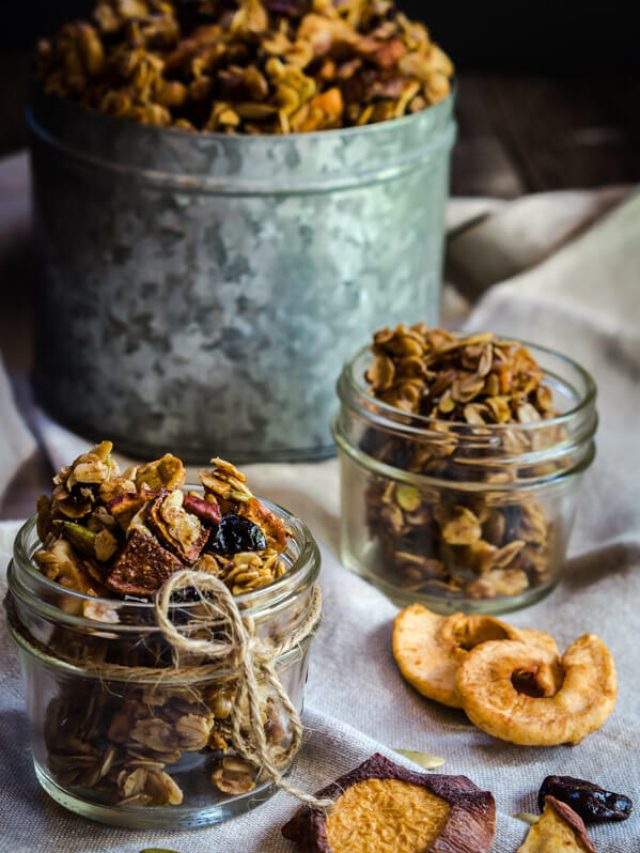 Honey Harvest Granola with Dried Fruit Story