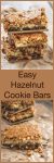 This ooey gooey Hazelnut Cookie Bar recipe is quick, easy, delicious and best of all semi-homemade. It's perfect for a crowd and easy to share. | HostessAtHeart.com