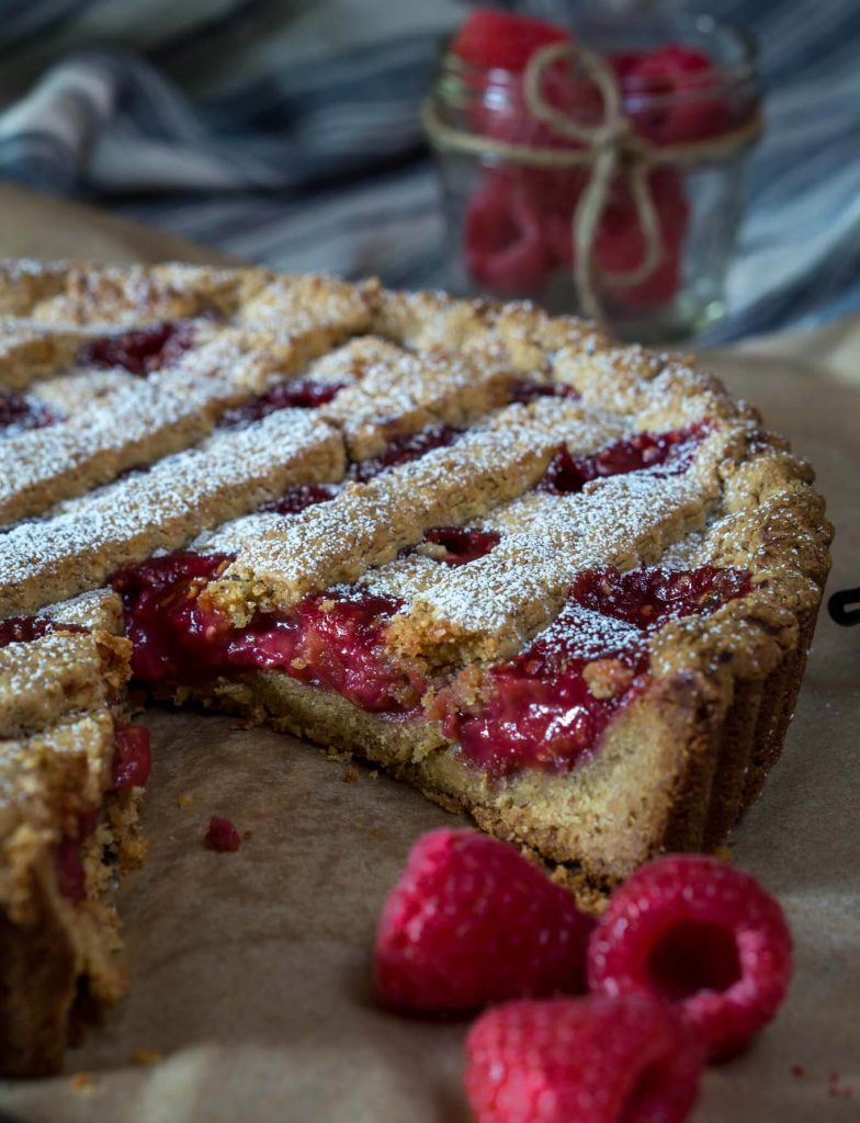 Raspberry Linzer Torte Recipe | Hostess At Heart