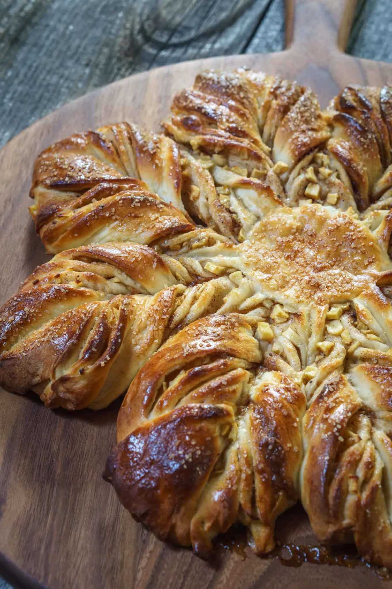 Star-shaped bread