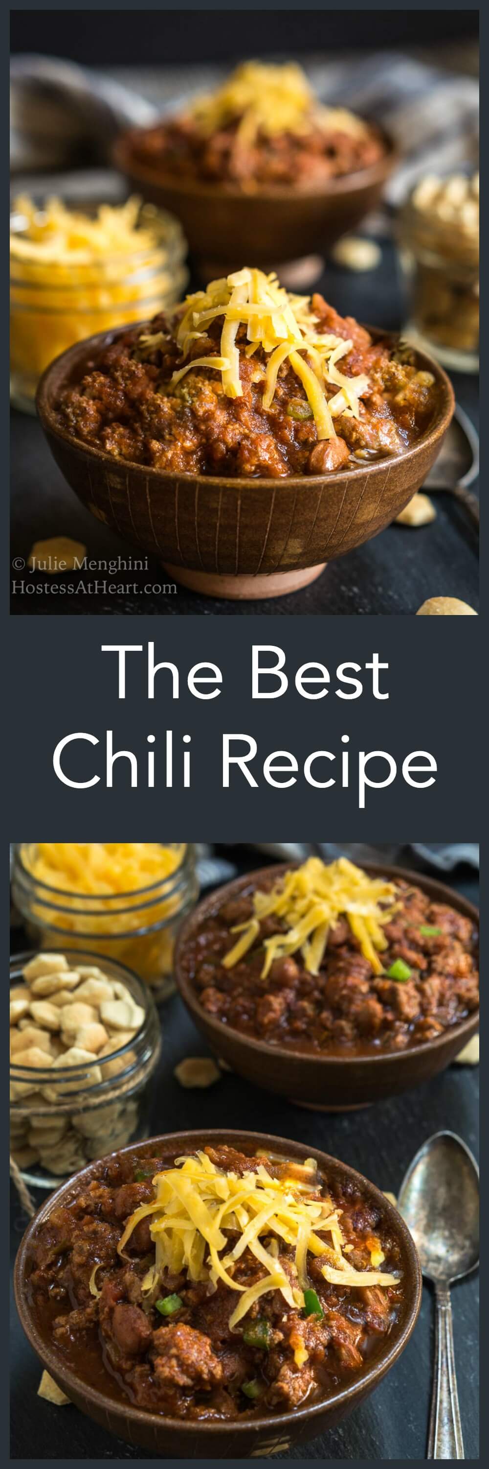 The Best Chili Recipe {Award Winning} - Hostess At Heart