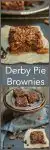 Derby Pie Brownie recipe is the best combination of a dark chocolate brownie and a pecan pie. It's rich, delicious, and perfect for any occasion. | HostessAtHeart.com