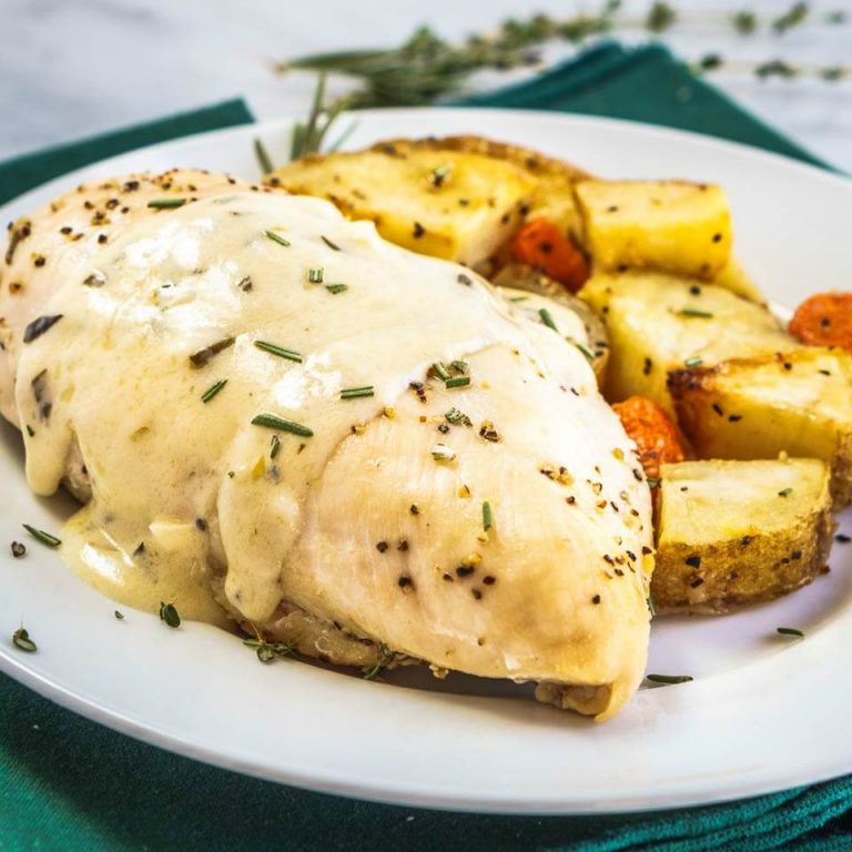 Lemon Herb Chicken with Roasted Potatoes - #GetWellMichelle - Hostess ...