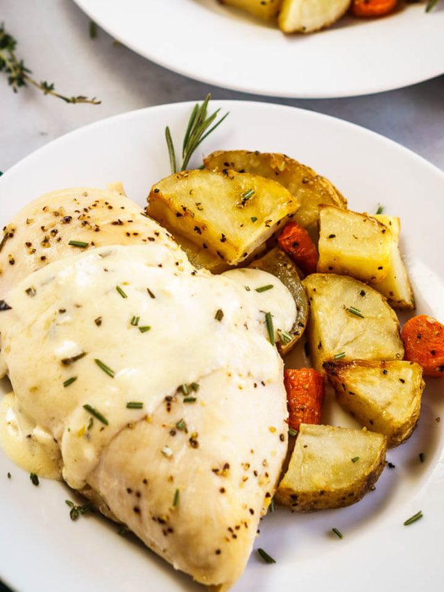 Lemon Herb Chicken with Roasted Potatoes Story