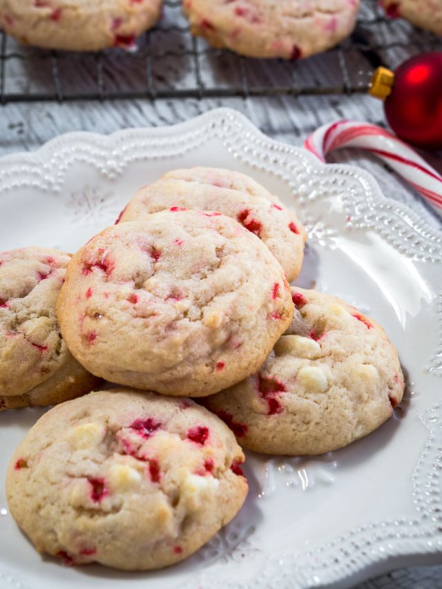White Chocolate Peppermint Cookies Recipe Story