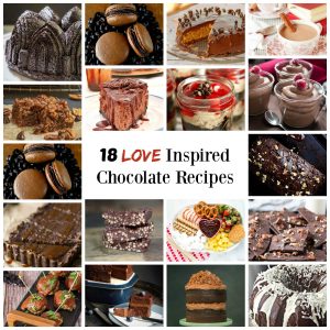 18 Love Inspired chocolate recipes | HostessAtHeart.com