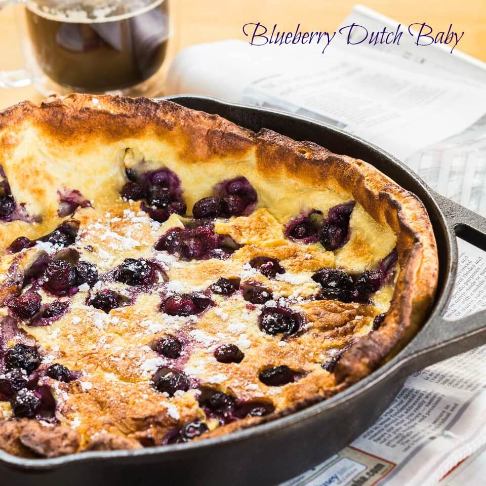 Blueberry Dutch Baby