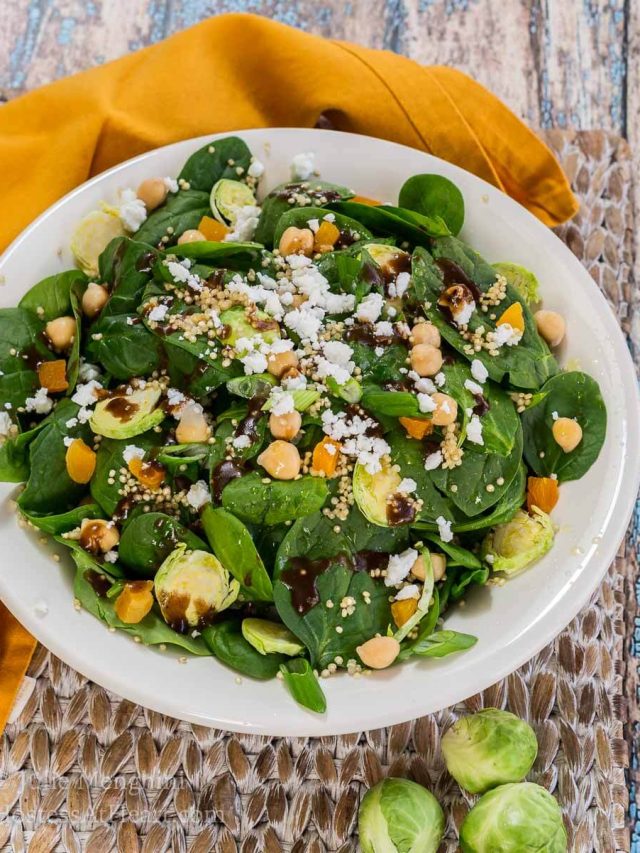 Fresh Baby Spinach Salad Recipe Story