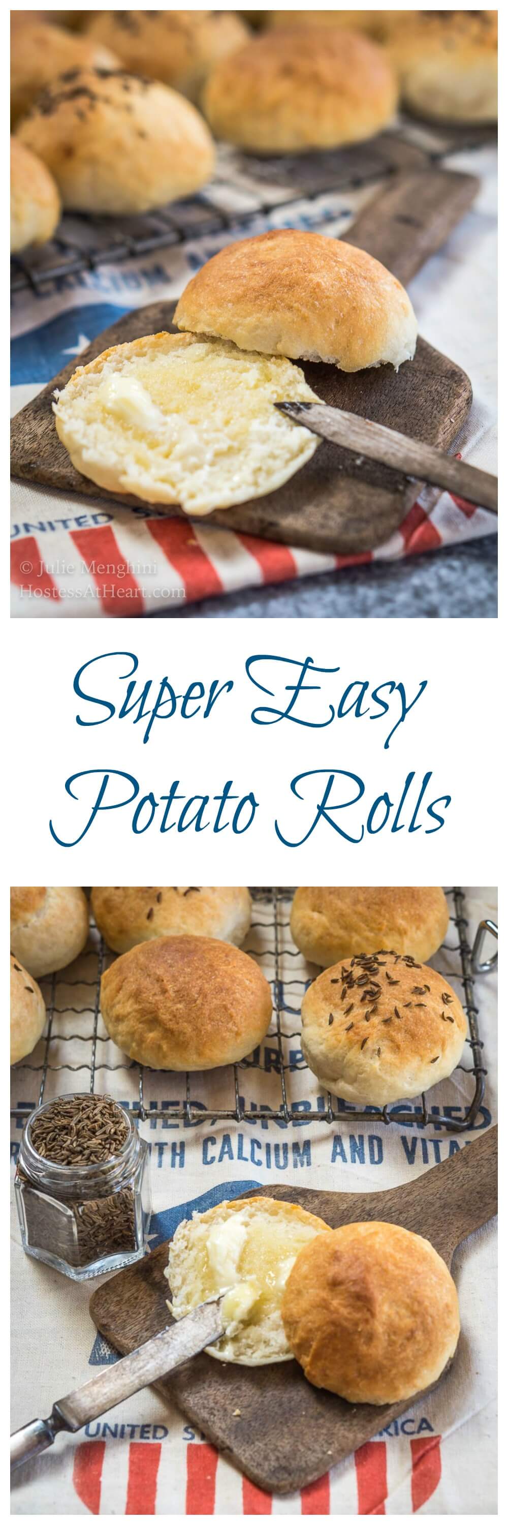 Potato Rolls Recipe - Perfect for the beginner - Hostess At Heart
