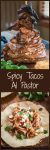 This Spicy Tacos Al Pastor recipe is perfect for serving a crowd. You can bake it in an oven or on the grill. It's impressive to look at and even more delicious to eat. | HostessAtHeart.com