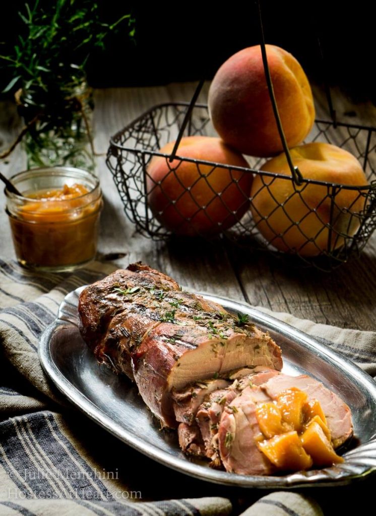 Grilled Pork Tenderloin (with Peach Rum Sauce) Hostess At Heart