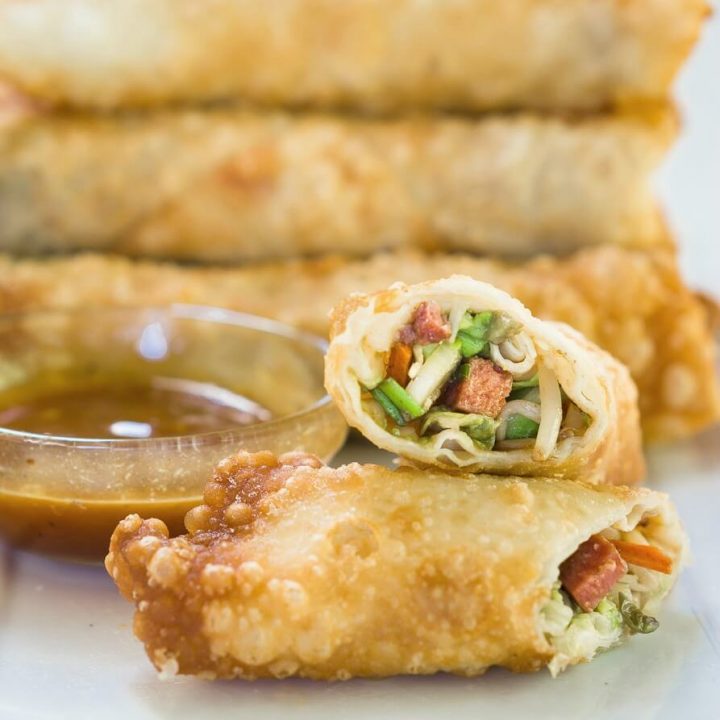 Zesty Garlic Summer Sausage Egg Rolls Hostess At Heart