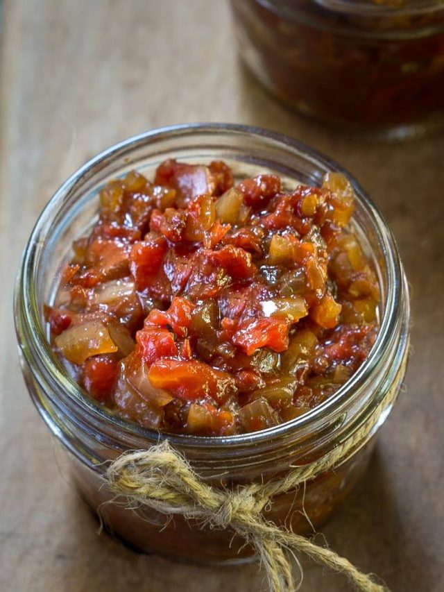 Fresh Balsamic Tomato Chutney Story