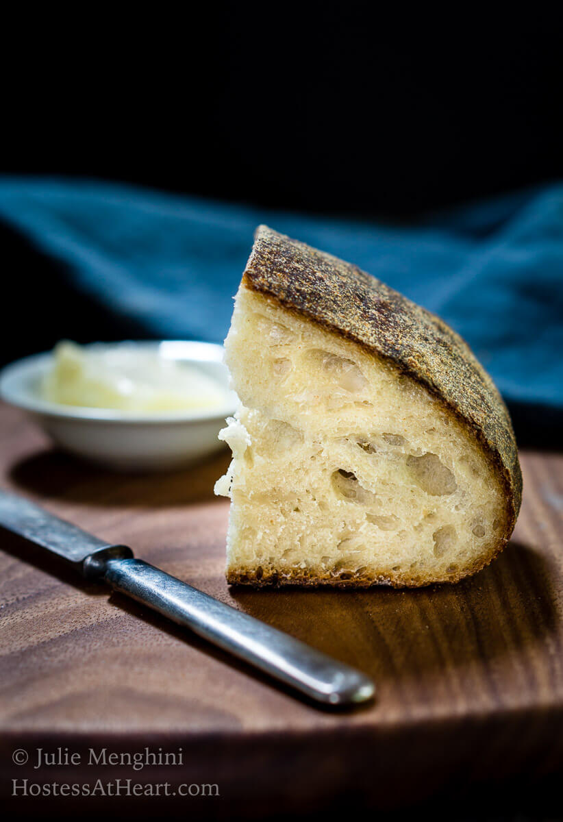 Sourdough Sandwich Bread using Bread Starter - Hostess At Heart