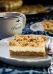 These Cheesecake Cookie Bars are So Good. They're quick and easy to make and taste like a fancy cheesecake without all of the fuss. | HostessAtHeart.com