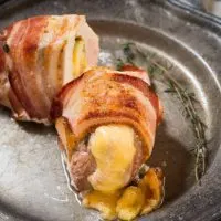Food isn't just food when you add layers of flavor with quality ingredients.  Gouda Cheese and Apple Stuffed Pork Chops are like a party of the senses and more of an experience than a meal. #ad | Hostessatheart.com