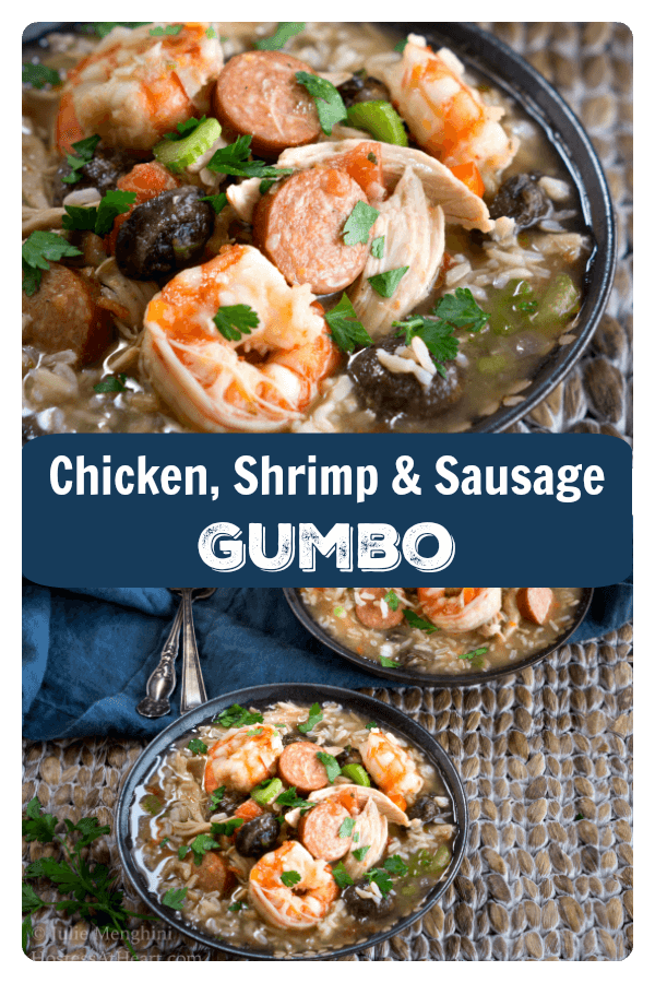 Chicken Shrimp and Sausage Gumbo Recipe Hostess At Heart