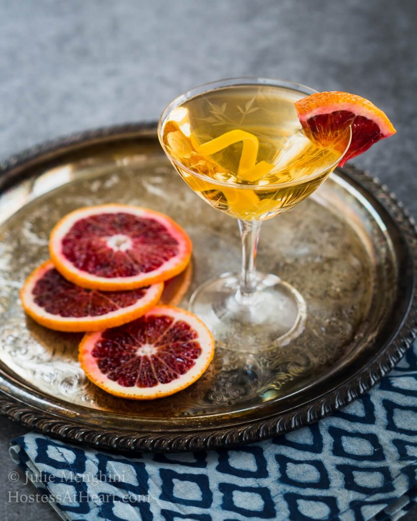 Blood Orange Godmother Cocktail