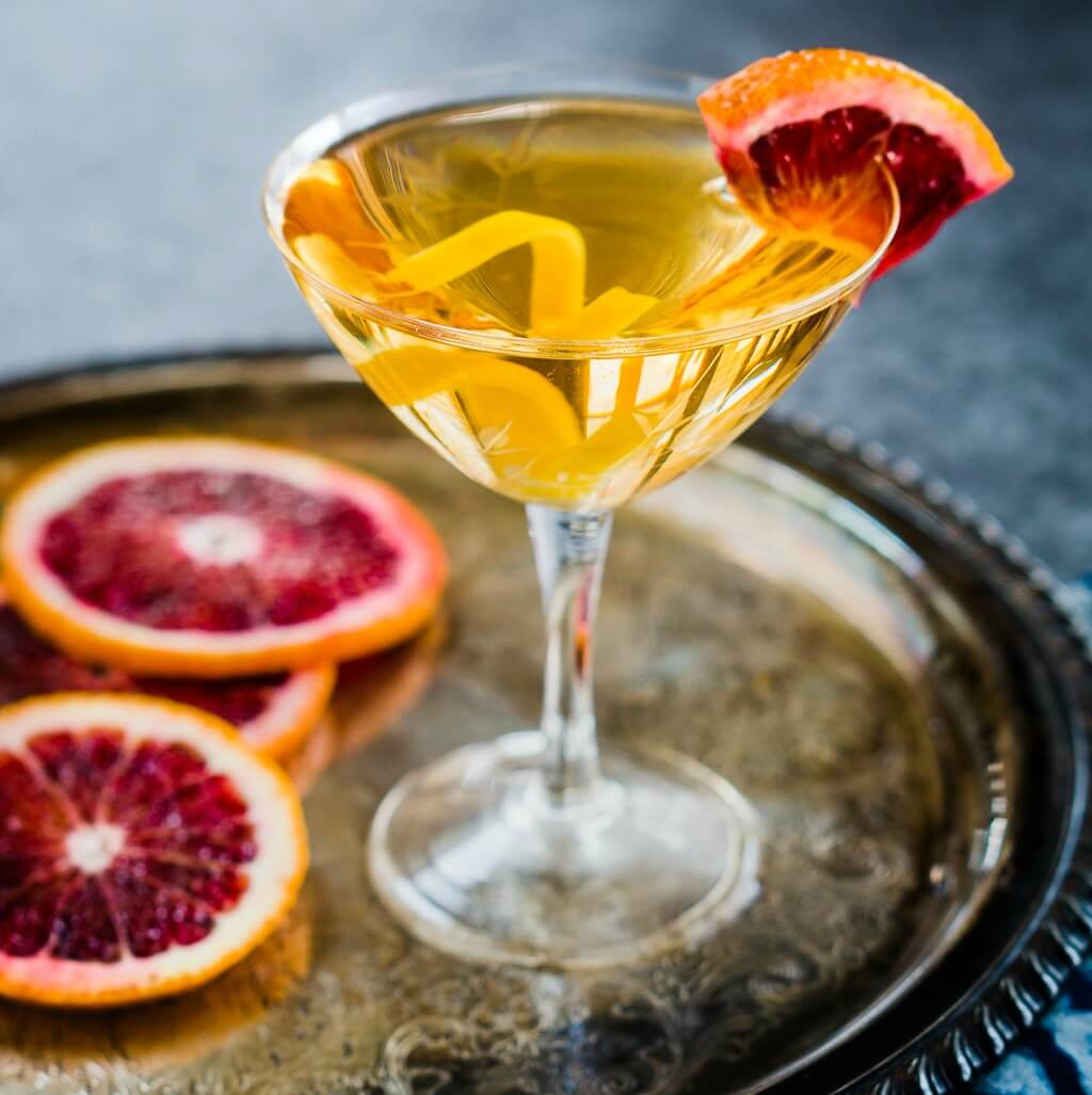 Blood Orange Godmother Cocktail