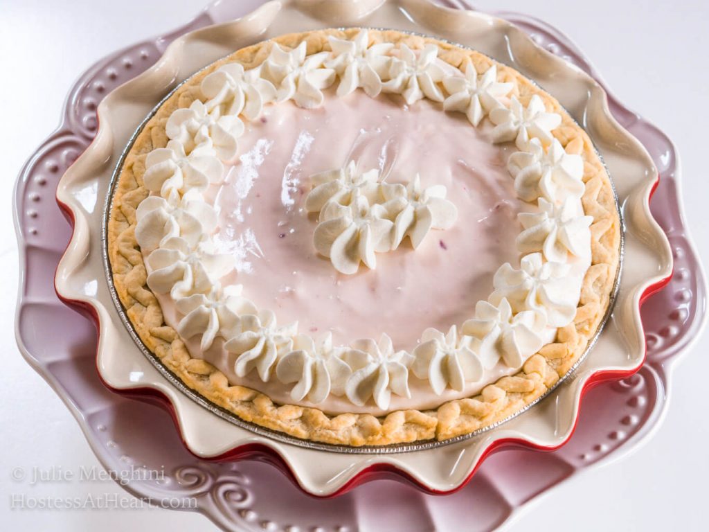 Raspberry Daiquiri Pie & Pudding