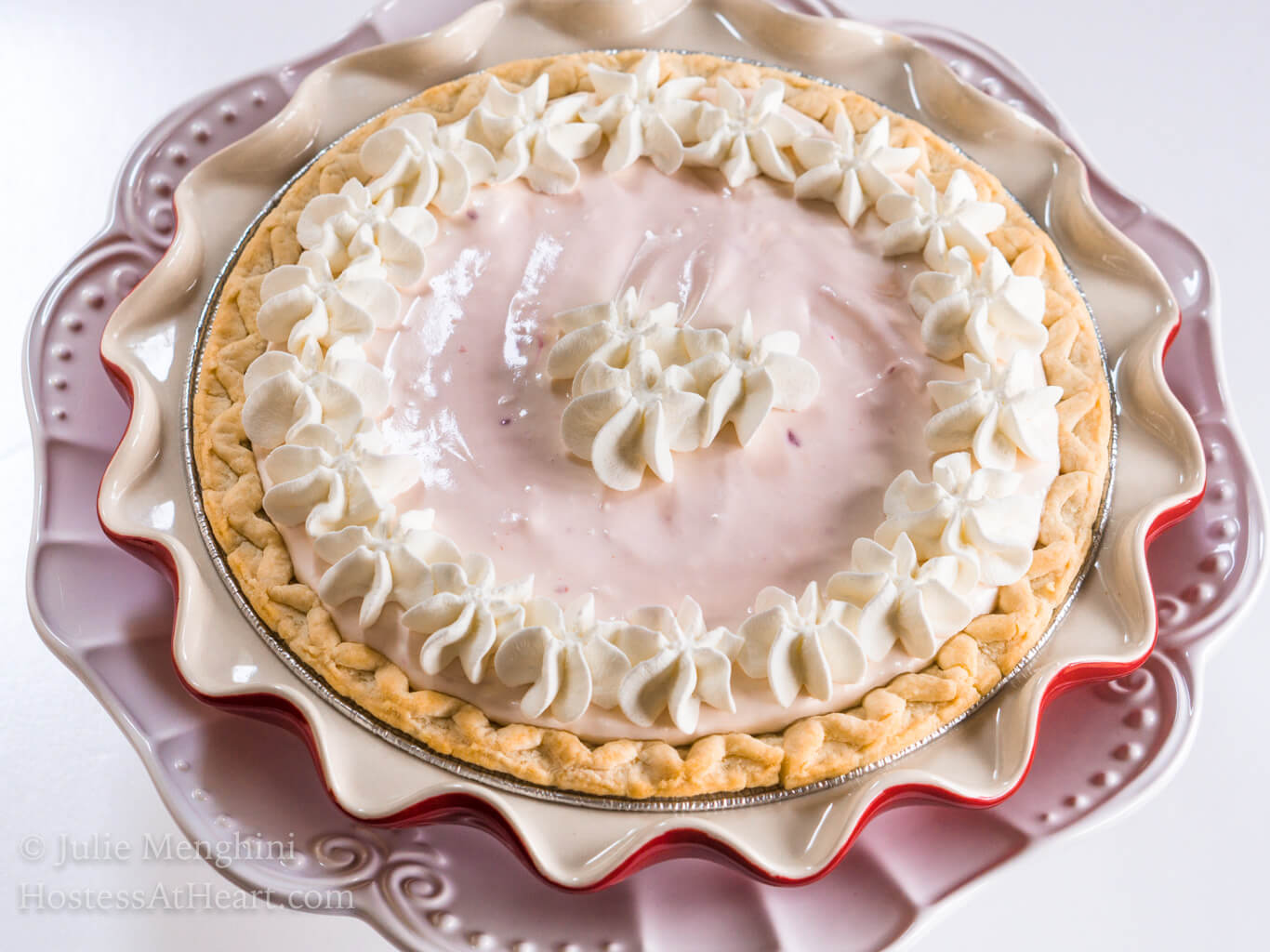 Raspberry Daiquiri Pie & Pudding