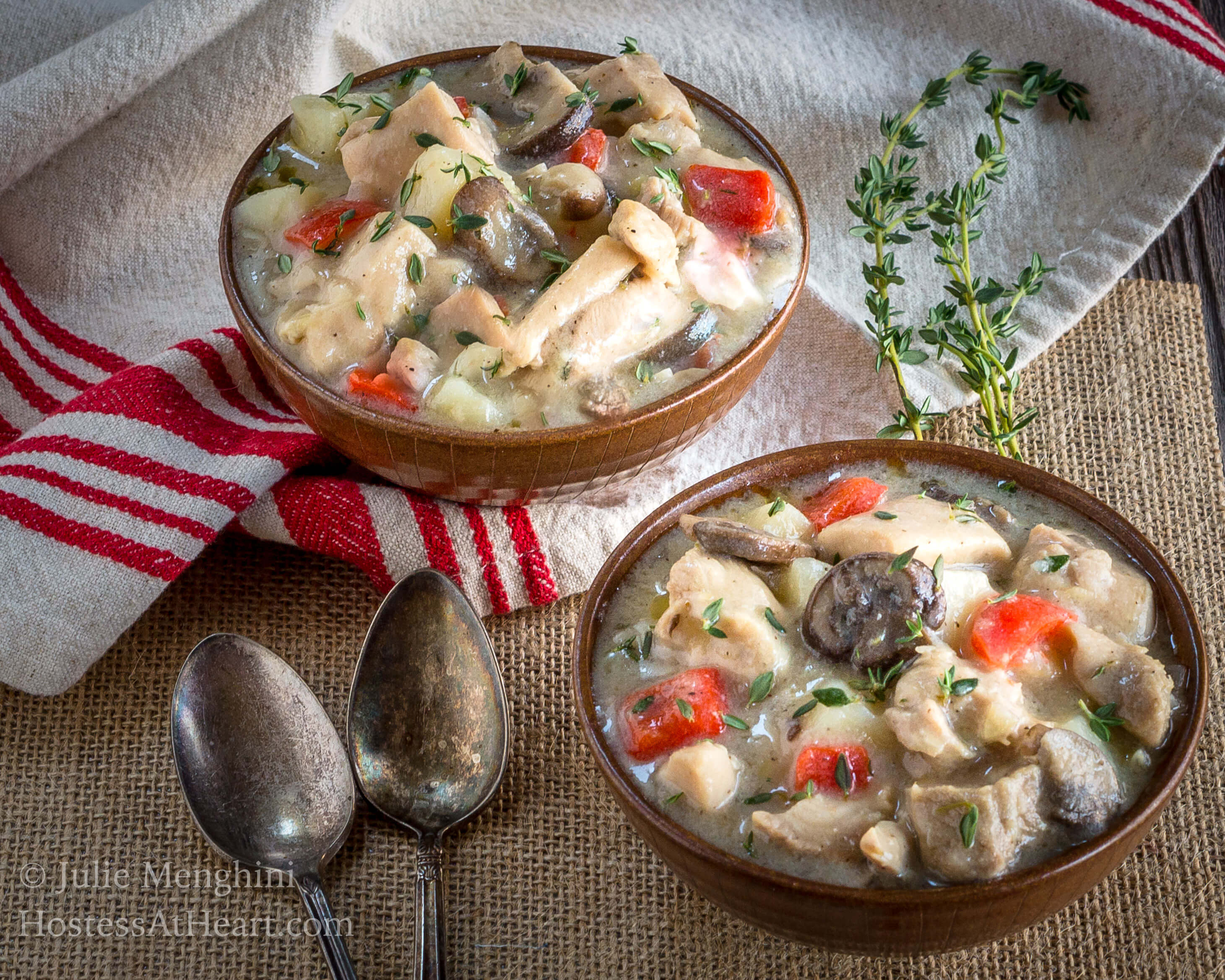 Easy Creamy Chicken Stew with Potatoes Recipe Hostess At Heart