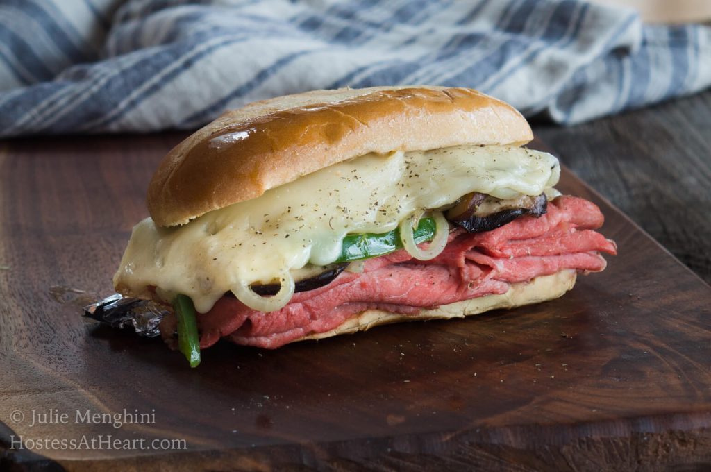 Italian Hot Beef Sandwich recipe Using Leftovers | Hostess At Heart